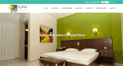 Desktop Screenshot of hotel-elina.gr